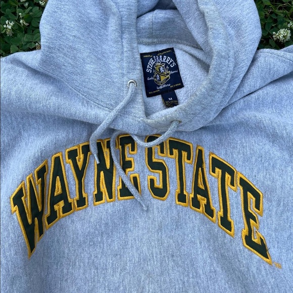 Vintage Wayne State Hoodie - Picture 2 of 3